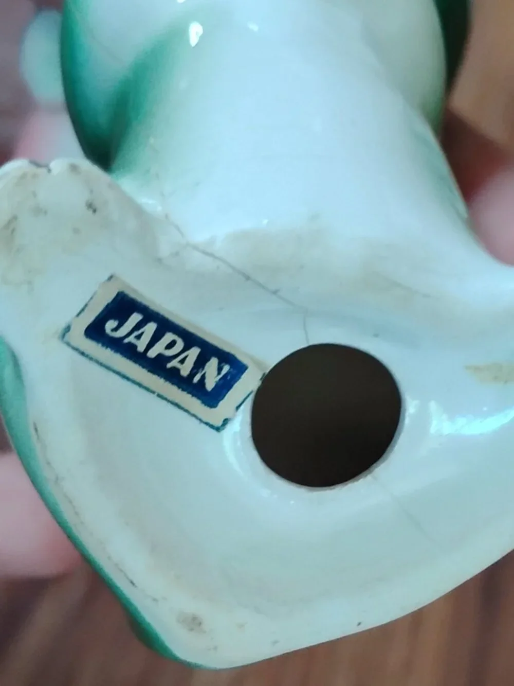 Vintage BP Products Green Cat Shaker Set Japan Anthropomorphic